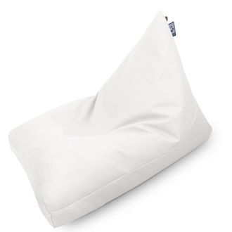 Happers Happers - Puff Pir&aacute;mide Polipiel Indoor Blanco Xl