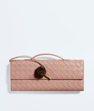 Bottega Veneta Andiamo Clutch - Pink - Women