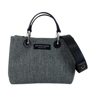 Emporio Armani Mujer, Bolsos, Gris, Talla: ONE Size