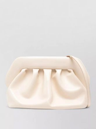 Themoir&egrave; bios vegan leather clutch top handle