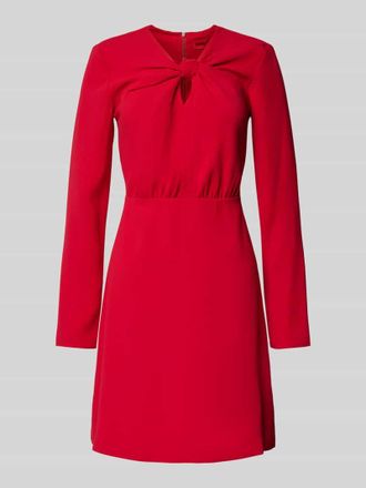 HUGO BOSS Minikleid mit Cut Out Modell Komela in Rot, Gr&ouml;&szlig;e 34