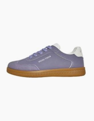 Original Penguin Womens Salsa Round Toe Flat Heel Court Shoes - Purple - Size: 5