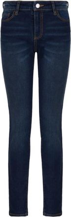 A|X Armani Exchange Skinny Blauwe Denim Jeans - Dames - Skinny Jeans - Blauw - W24 - Denim - Jeans