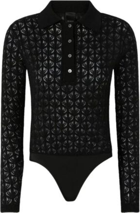 Pinko Pinko, Donna, Top, Nero, L, new