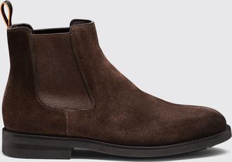 Santoni Stivaletti in pelle di vitello scamosciata Santoni