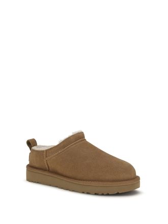 UGG Womens Classic Micro Suede Mules Chestnut Upper: Suede; Sole: Rubber Sandal