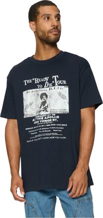 Mister Tee Mens Mt1996-Bigie Retro Poster Tee T-Shirt, Navy, XS