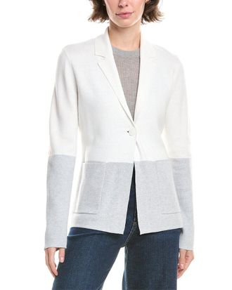 Fort&eacute; Cashmere Cashmere-Blend Blazer