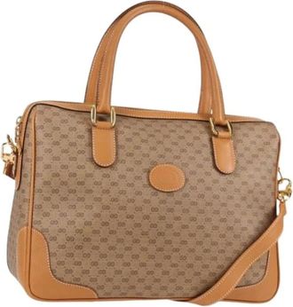 Gucci Pre-owned Handbags, female, Beige, Size: ONE SIZE Pre-owned Leather gucci-bags