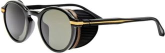 Linda Farrow Orion Zonnebril - unisex - Zonnebrillen - Zwart - 46 MM - Accessoires