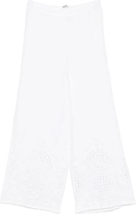Bode Pantaloni Belvoir - WHITE