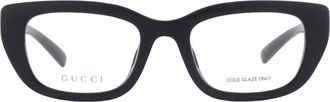 Gucci Demo Cat Eye Ladies Eyeglasses GG2027O 001 52
