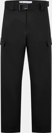 Off-white Mens Off White Off Cargo Pant in Black - Size Small