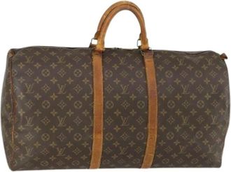 Louis Vuitton Pre-owned Weekend Bags, female, Brown, Size: ONE SIZE Pre-owned Weekend Bag