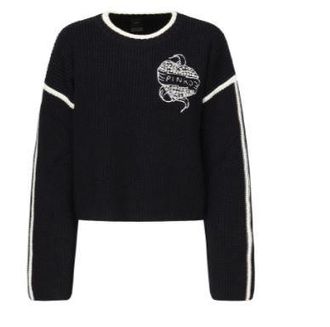 Pinko Sweaters Blue And Green