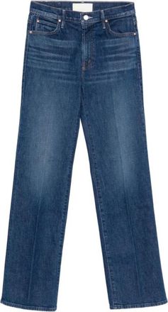 Mother The Kick It Jeans - Dames - Regular Fit Jeans - Blauw - W29 - Katoen - Jeans