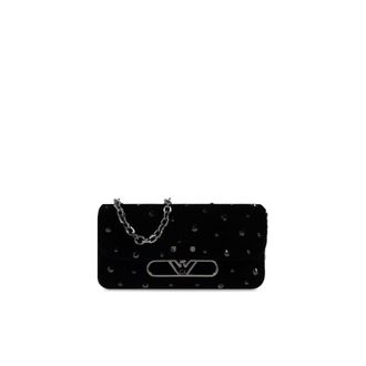 Emporio Armani Velvet Shoulder Bag