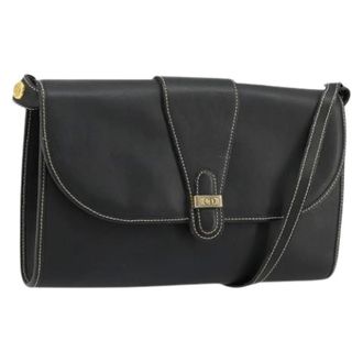 Dior Pre-owned Cross Body Bags, female, Black, Size: ONE SIZE Pre-owned Vintage Shoulder Bag