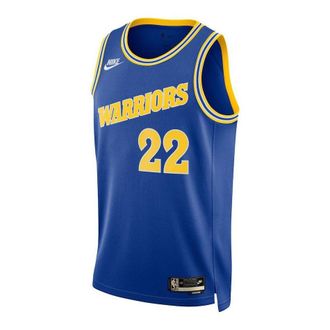 Nike x NBA Golden State Warriors Andrew Wiggins Jerseys Blue DO9446-400