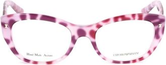 Emporio Armani Glasses, female, Purple, Size: ONE SIZE Ea9864 Optical Frame