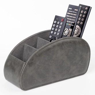 OEM Supporto Per Telecomando, Con 5 Tasche Adatto Per Tv, Dvd, 4k Ampio Supporto Adatto Per Chiavetta Usb E Telecomando Con Luce Blu, Contenitore Per Tele