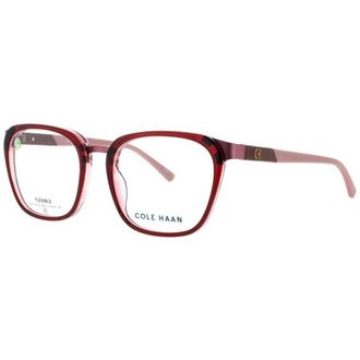 Cole Haan Unisex Transparent Oval Eyeglass Frames Ch-Ch4523-604-52