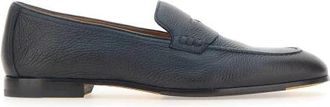 Doucal's Penny Loafer - Heren - Loafers - Blauw - 42 EU - Leer - Schoenen