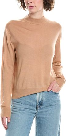 Vince Mock Neck Wool Pullover
