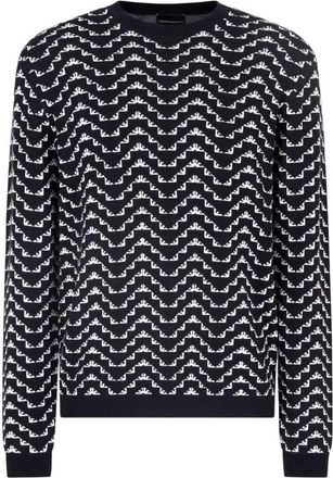 Emporio Armani Long Sleeve Pullover Sweater, Size X-Large