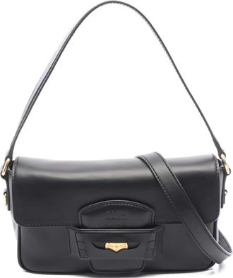 Miu Miu Borsa tote in pelle anni 2020 - Nero