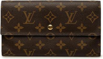Louis Vuitton Pre-owned Porte Tresor International - Dames - Vintage Accessoires - Bruin - ONE Size - Vintage