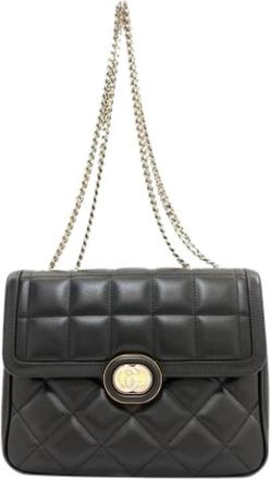 Gucci Pre-owned Vintage Schoudertas - Dames - Vintage Schoudertas - Zwart - ONE Size - Leer - Vintage