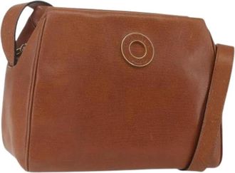 Celine Pre-owned Vintage Leren Crossbody Tas - Dames - Vintage Schoudertas - Bruin - ONE Size - Leer - Vintage