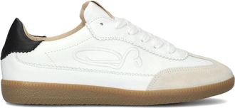 Fred De La Bretoniere Pearl Sign Lage Sneakers - Dames - Sneakers - Wit - 38 EU - Leer - Schoenen