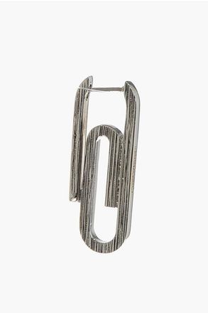 Off-white Single Paperclip Earring size One Size