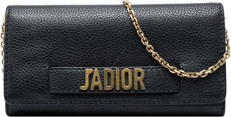 Dior Pre-owned Dior Calfskin JAdior Wallet On Chain Ladies LGOV61CLREEDFX2V