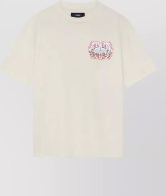 Amiri chateau graphic sketch crew neck t shirt