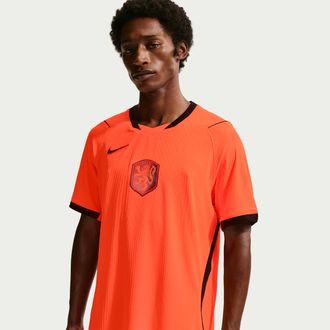 Nike Netherlands 2026/27 Match Home Nike Mens Aero-FIT Soccer Authentic Jersey in Orange | IB5910-809