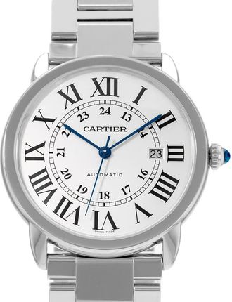 Cartier Pre-owned Cartier Ronde Solo De Cartier Automatic Silver Dial Mens Watch W6701011