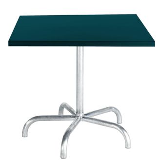 Schubiger M&ouml;bel Metalltisch S&auml;ntis Quadratisch