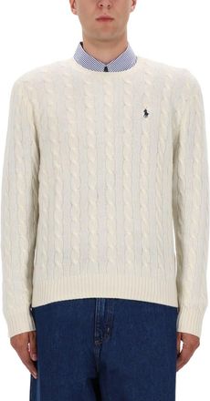 Polo Ralph Lauren Wool And Cashmere Cable Knit Sweater