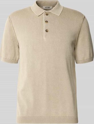 Only & Sons Regular Fit Poloshirt aus reiner Baumwolle Modell GARSON in Beige, Gr&ouml;&szlig;e XXL