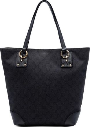 Gucci Pre-owned Gucci GG Denim Charm Tote Ladies 9YLBJPHX8ZQC17O9