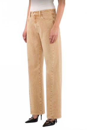 7 For All Mankind Twisted Tess Trouser In Sandune