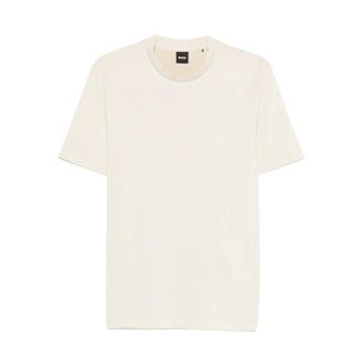 HUGO BOSS Hugo, T-Shirts, male, Beige, Size: 2XL Camiseta MC Thompson