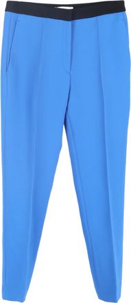 Sandro Sandro rechte broek van polyester in blauw