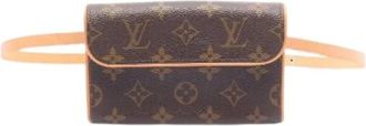 Louis Vuitton Pre-owned Belt Bags, female, Brown, Size: ONE SIZE Pre-owned Pochette Florentine Monogram Waist Bag