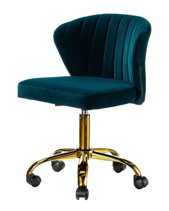 Home Design 14 Karat Home Design Ilia Velvet Office Chair