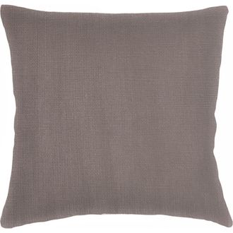 Anaya with Love So Soft Linen Euro Pillow with Down Insert in Taupe at Nordstrom, Size 26X26