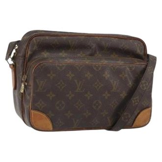Louis Vuitton Pre-owned Canvas Cross Body Tas - Dames - Pre-owned - Bruin - Maat: ONE Size